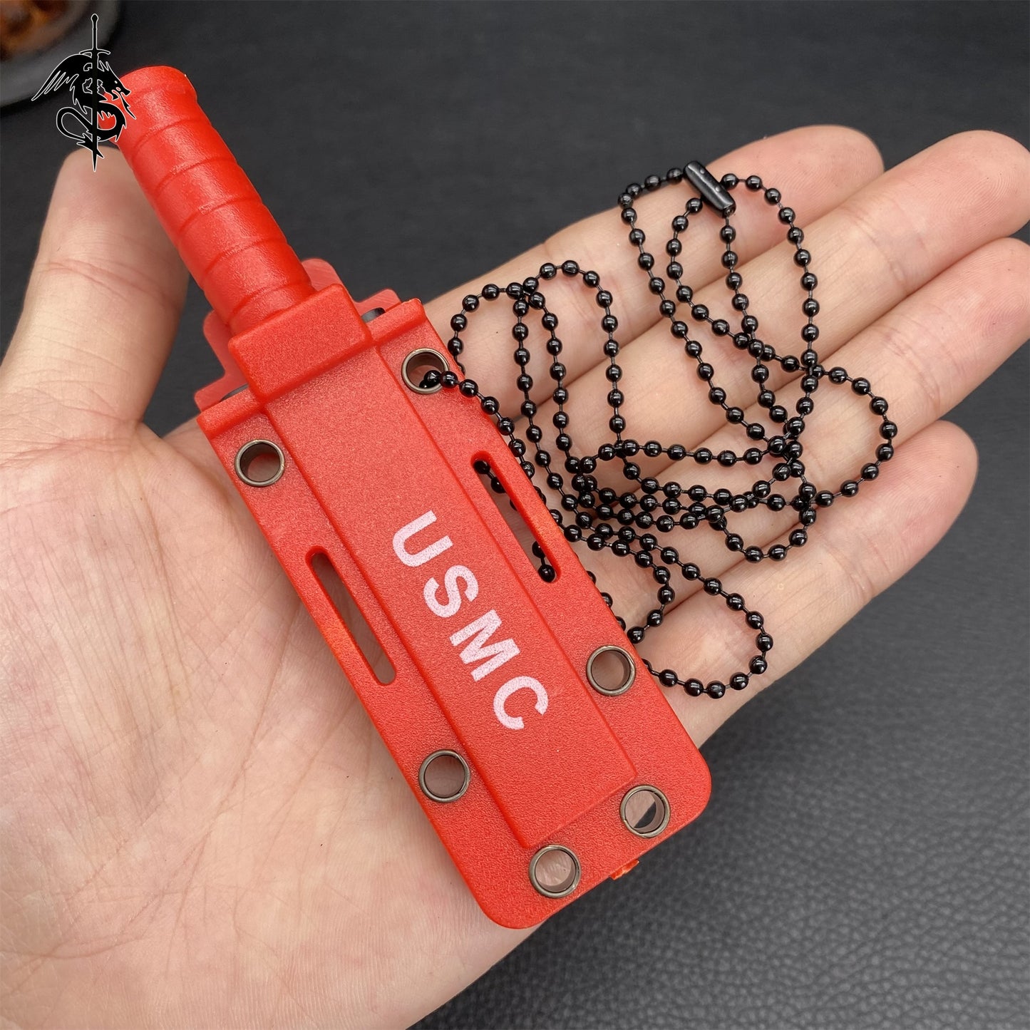 M9 Multi-purpose Knife Necklace EDC Pendant 2 Colors USA Stock