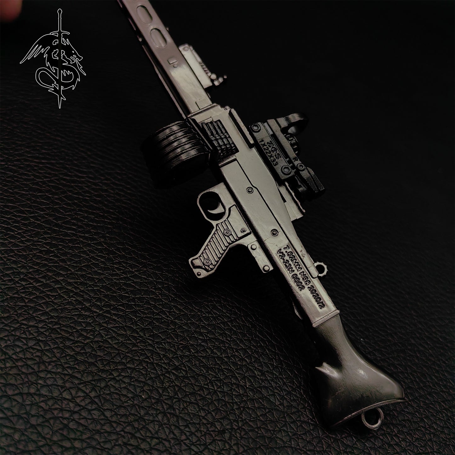Metal MG 3 Machine Gun Miniature World War 2 Famous Gun Replica