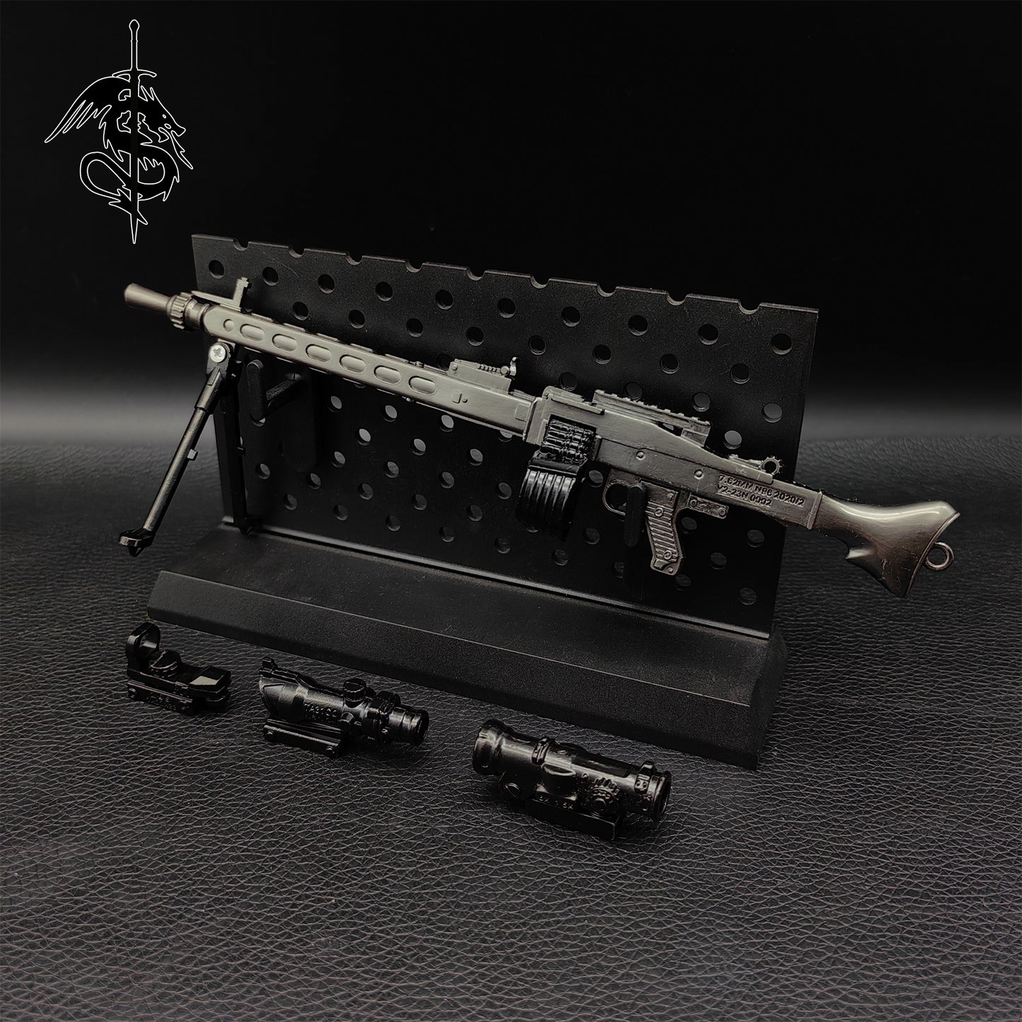 Metal MG 3 Machine Gun Miniature World War 2 Famous Gun Replica
