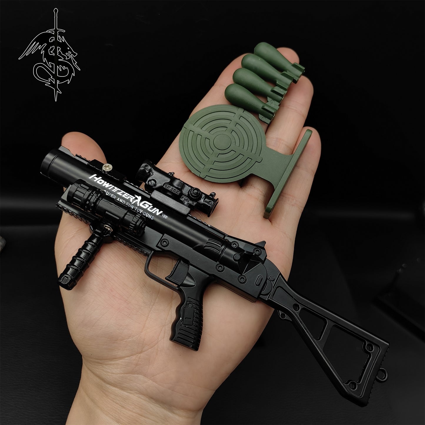 Prime Grenade Launcher Metal Tiny MGL Grenade Launcher Replica