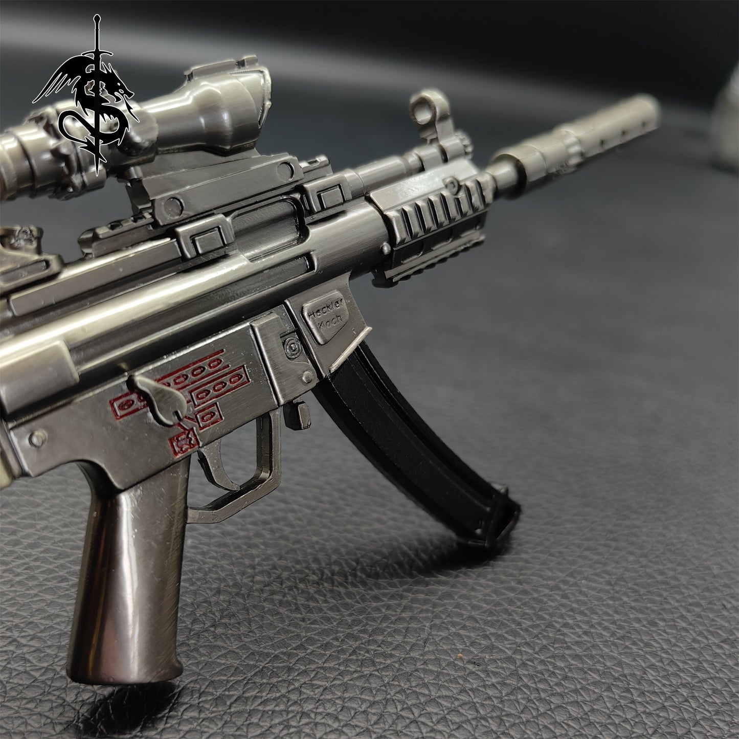 MP5K Miniature Tiny Mp5 SMG Submachine Gun Small Metal Replica