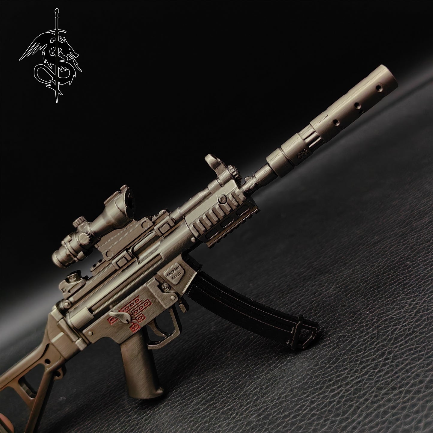 MP5K Miniature Tiny Mp5 SMG Submachine Gun Small Metal Replica