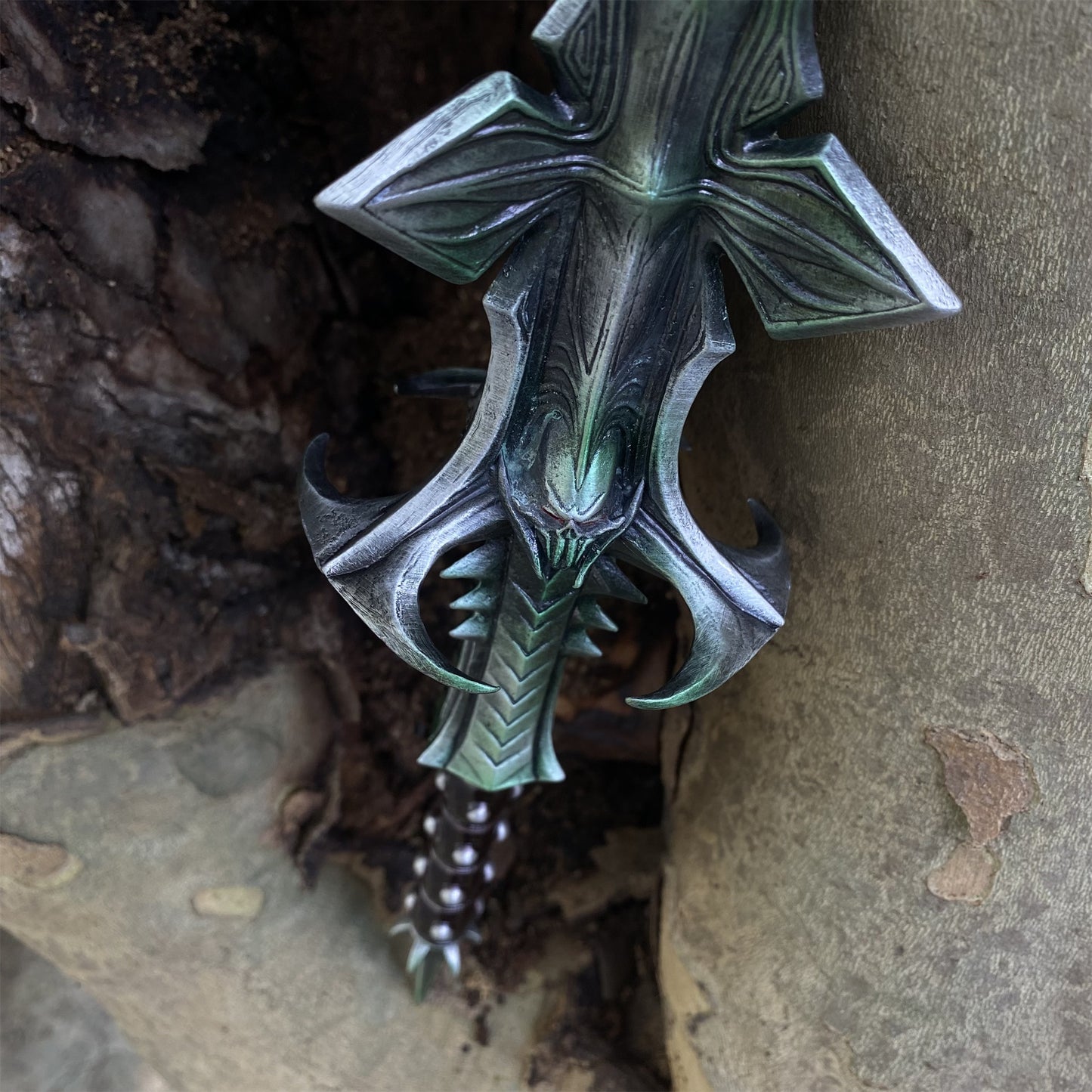 1:2 Skyrim Mace of Molag Bal Metal Replica