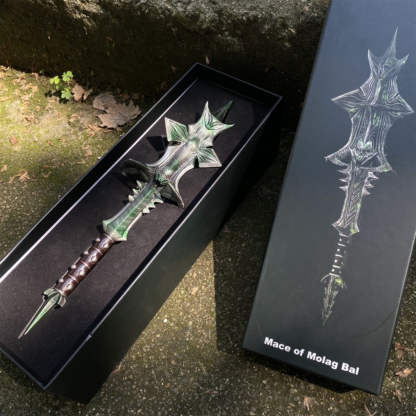 1:2 Skyrim Mace of Molag Bal Metal Replica