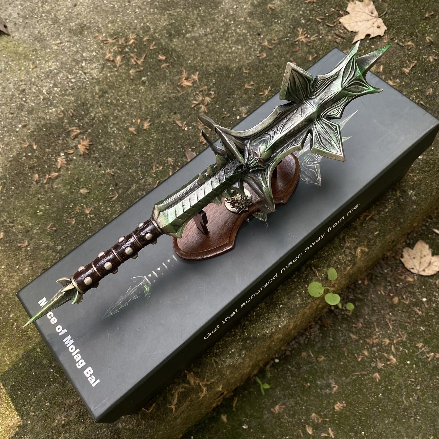 1:2 Skyrim Mace of Molag Bal Metal Replica