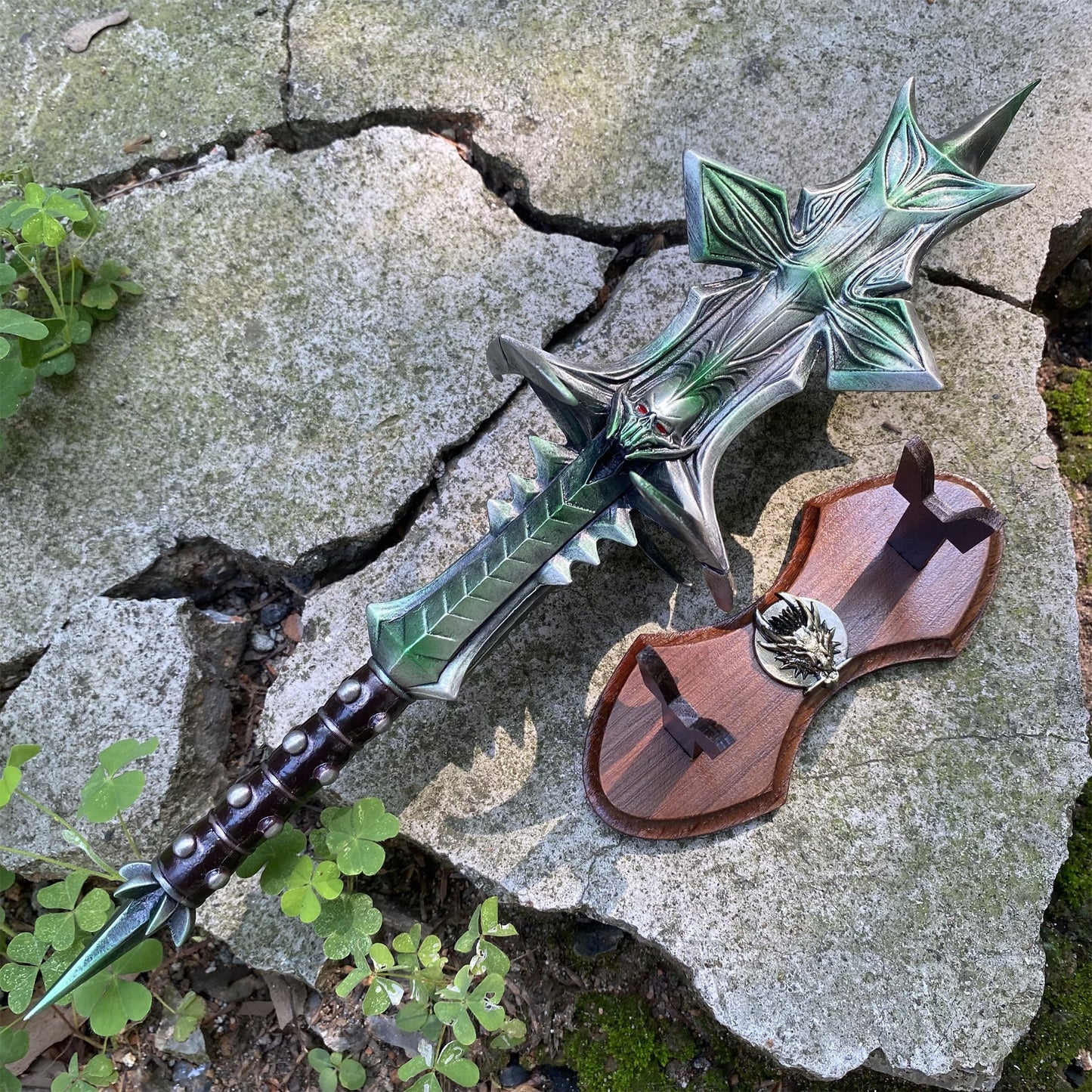 1:2 Skyrim Mace of Molag Bal Metal Replica
