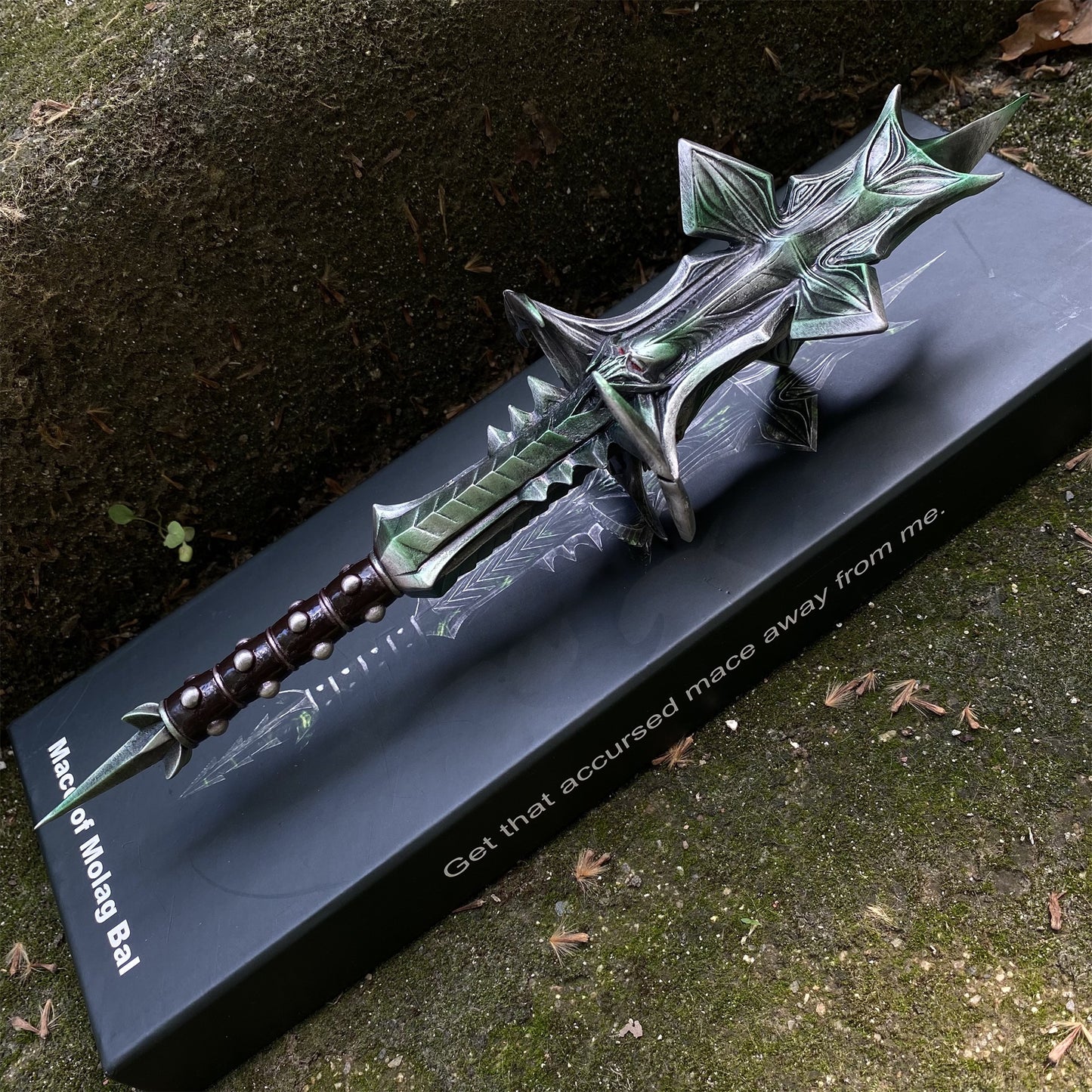 1:2 Skyrim Mace of Molag Bal Metal Replica