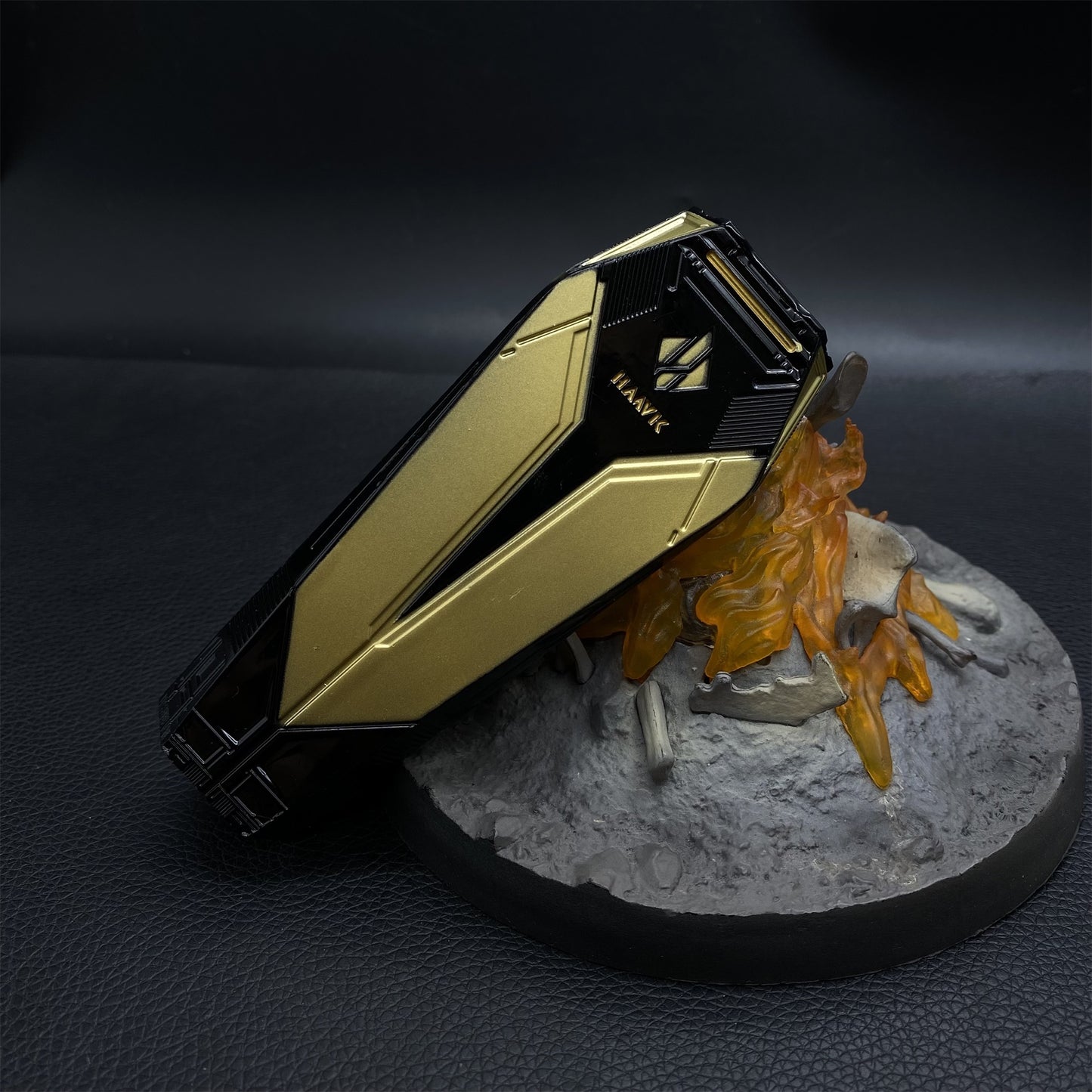 Metal 3D Mandel Brick Replica