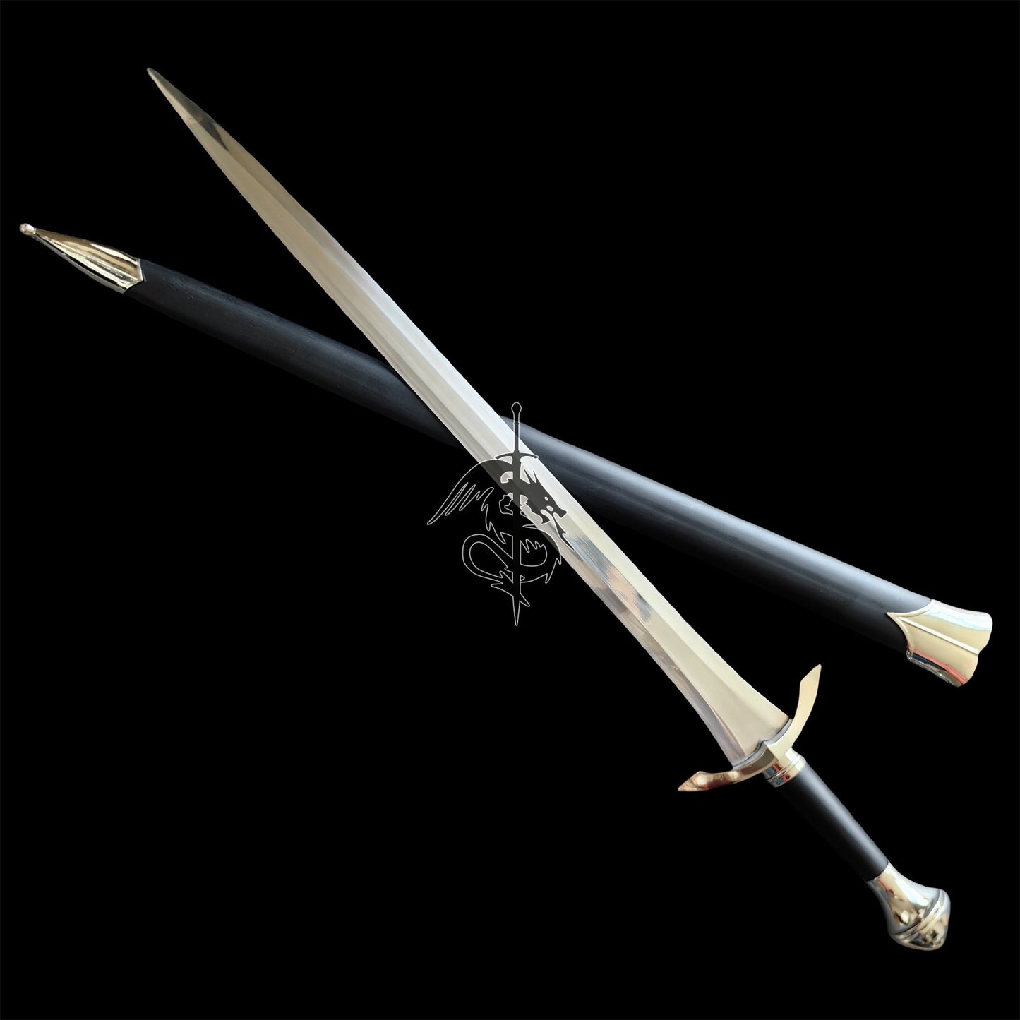 95CM/37.4" Medieval Knight Sword Metal Replica