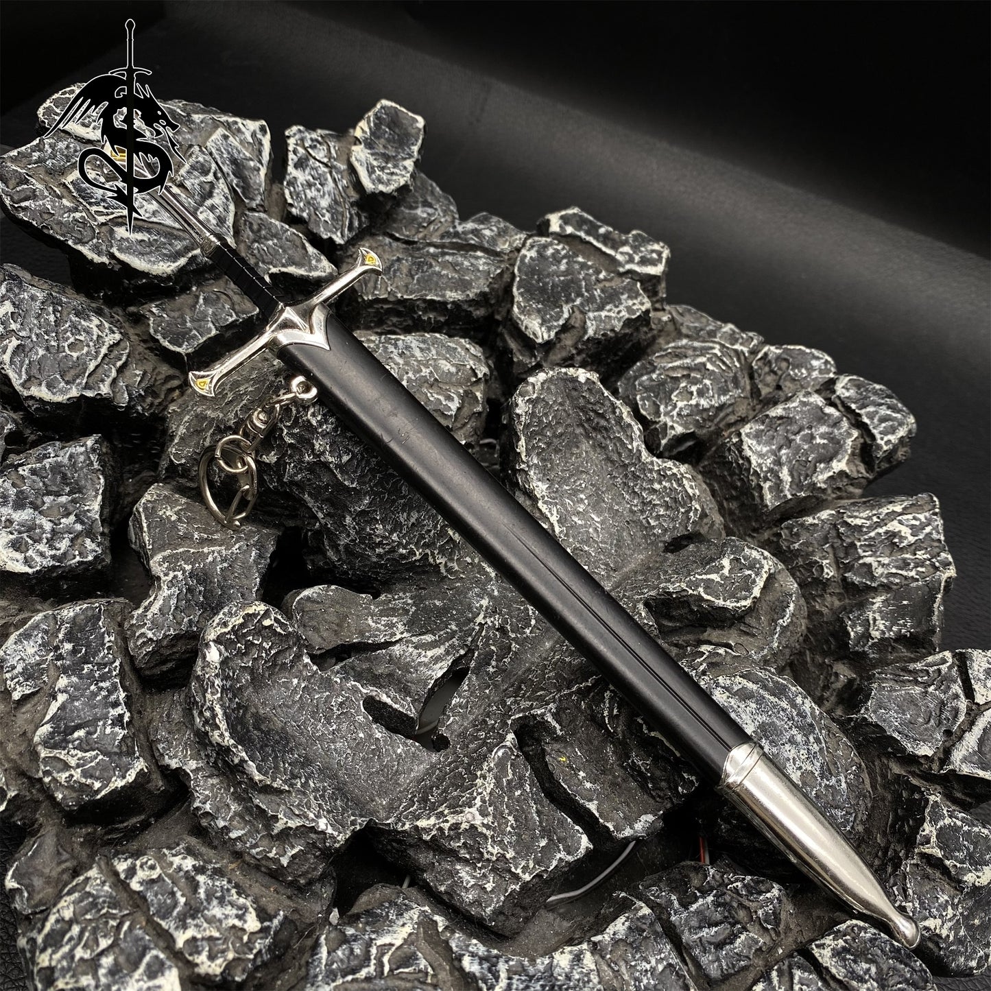 Metal Medieval Knight Swords Replica 4 in 1 Gift Box USA Stock