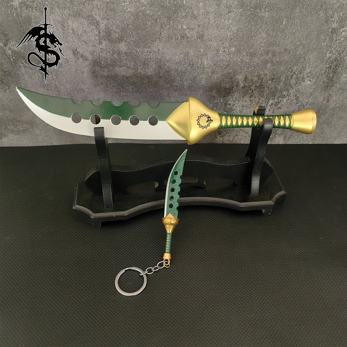 Meliodas Demon Sword Lostvayne Metal Replica Anime Sword