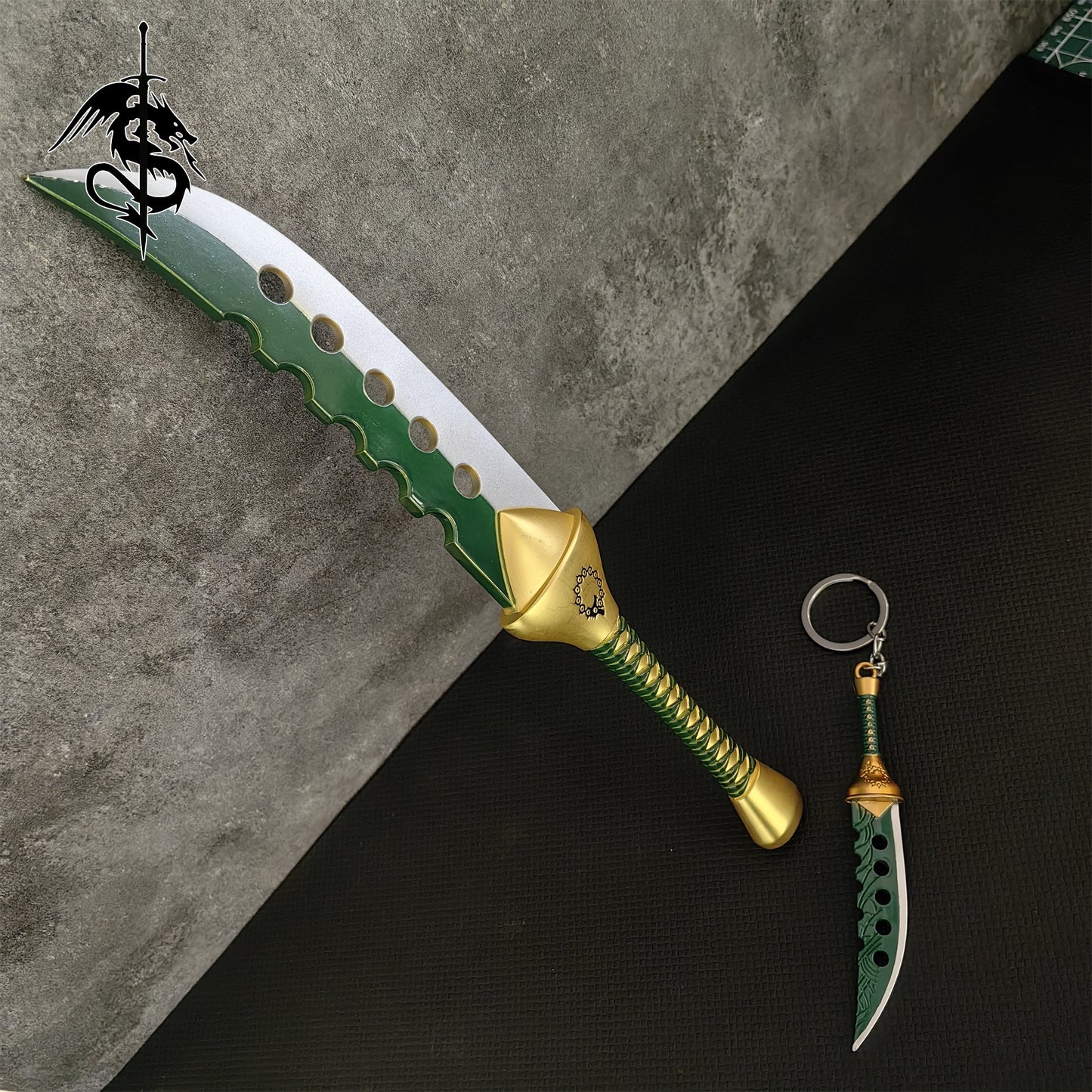 Meliodas Demon Sword Lostvayne Metal Replica Anime Sword