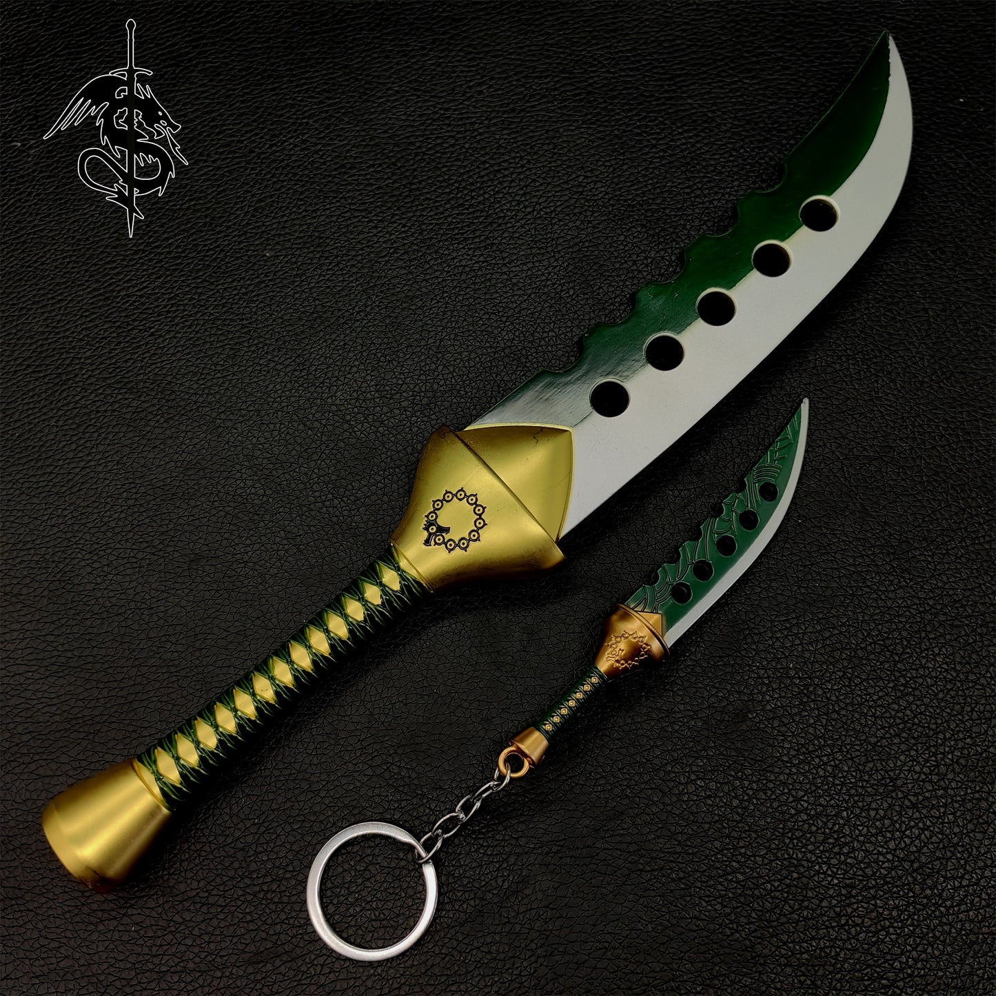 Meliodas Demon Sword Lostvayne Metal Replica Anime Sword