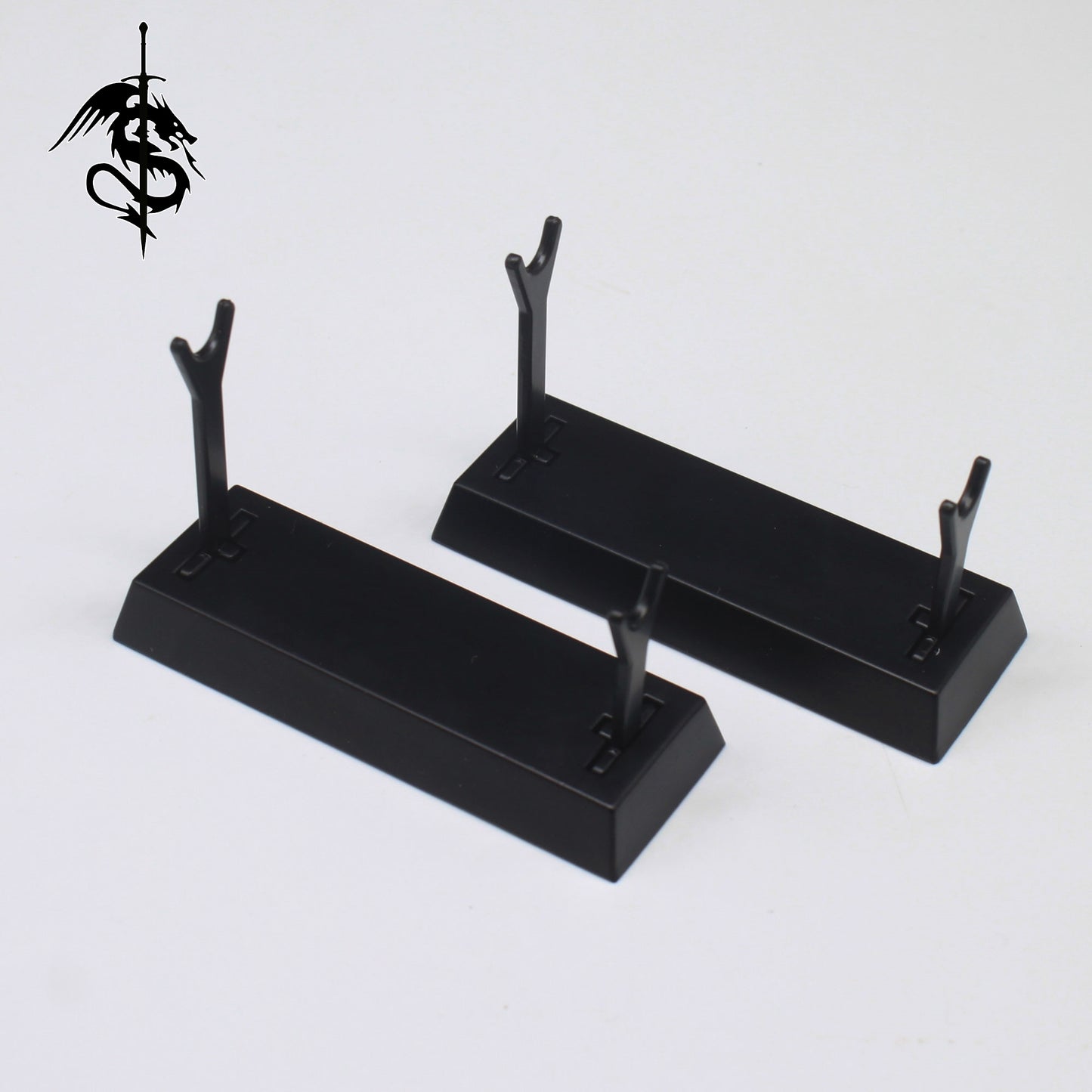 Sword Miniature Display Metal Holder Tiny Gun Stand