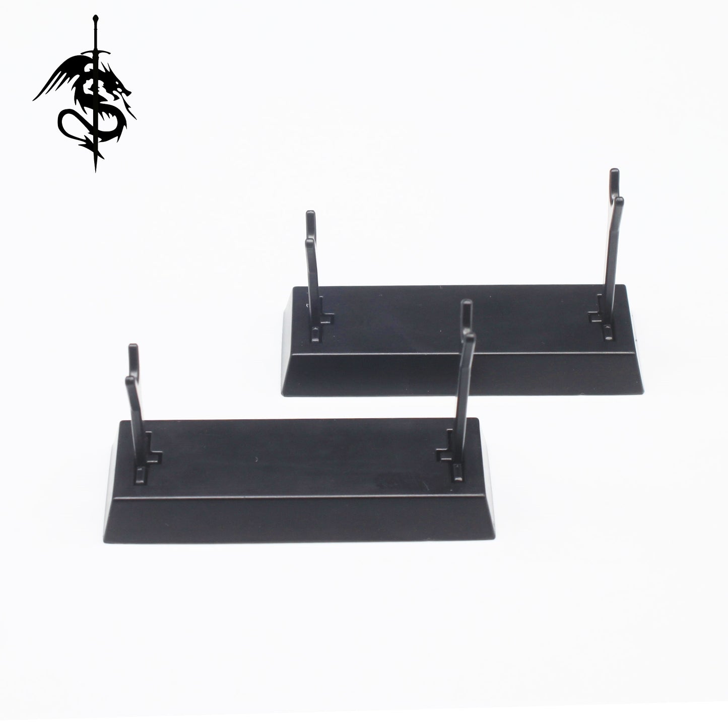 Sword Miniature Display Metal Holder Tiny Gun Stand