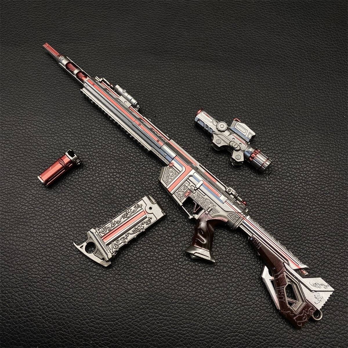 Delta Force Metal SR-25 Shooter Rifle Miniature
