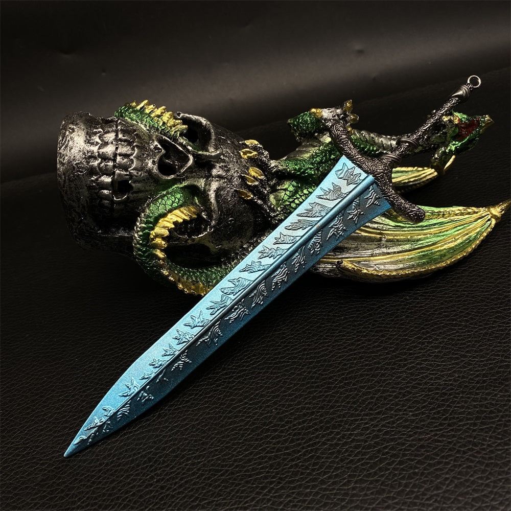 Metal Dark Moonlight Greatsword Miniature 7.8 Inch USA Stock