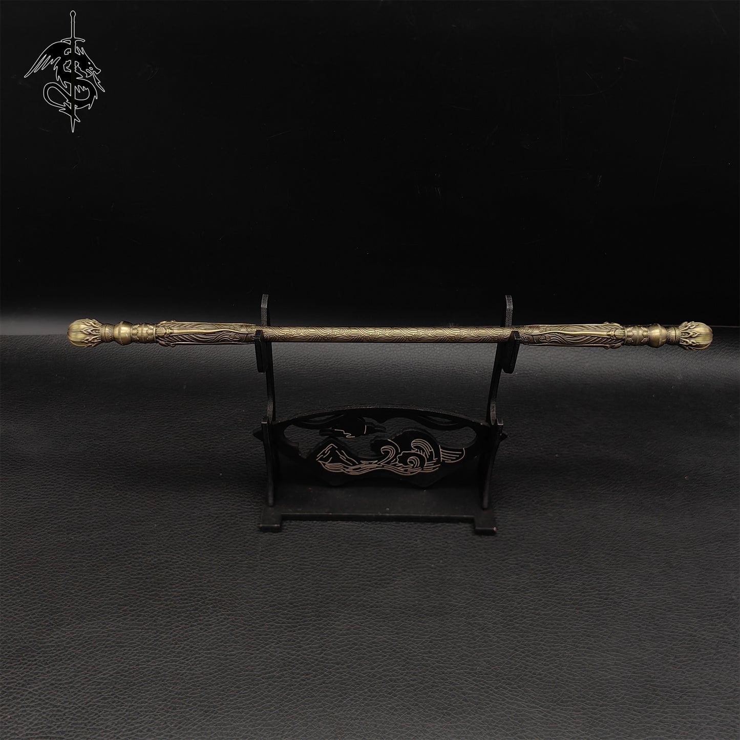 Metal Monkey King Bar 11.8" Wukong Ruyi Jingu Bang
