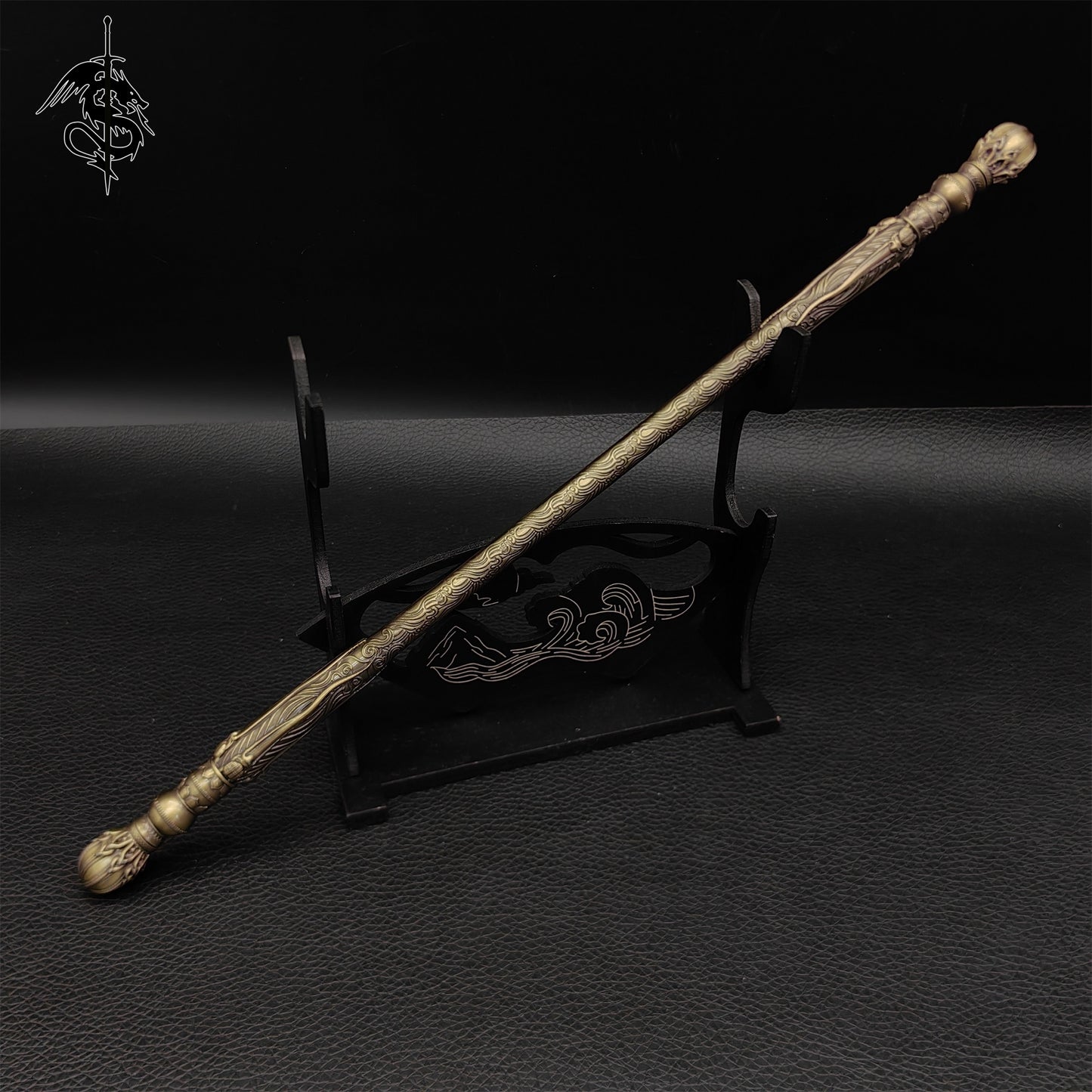 Metal Monkey King Bar 11.8" Wukong Ruyi Jingu Bang
