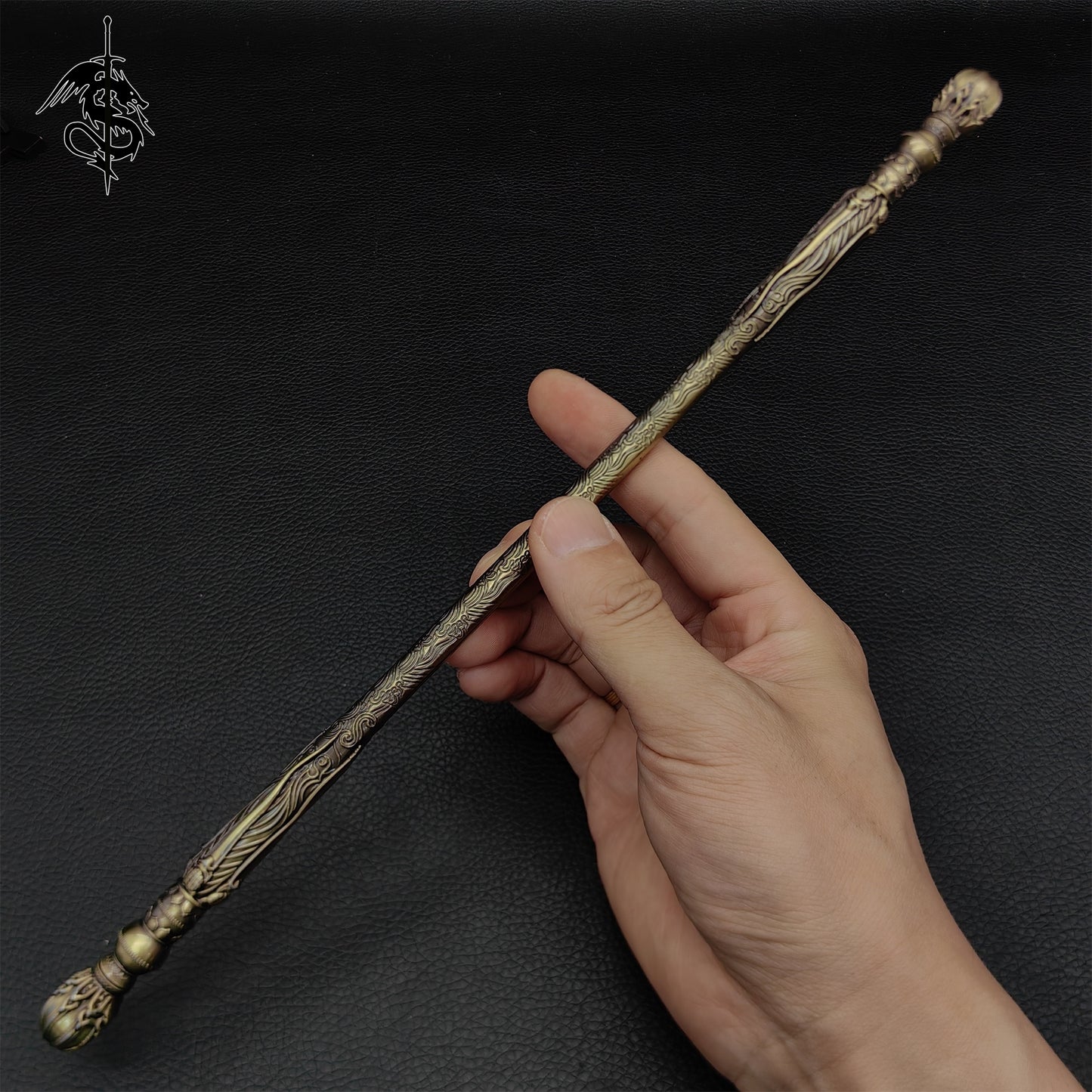 Metal Monkey King Bar 11.8" Wukong Ruyi Jingu Bang