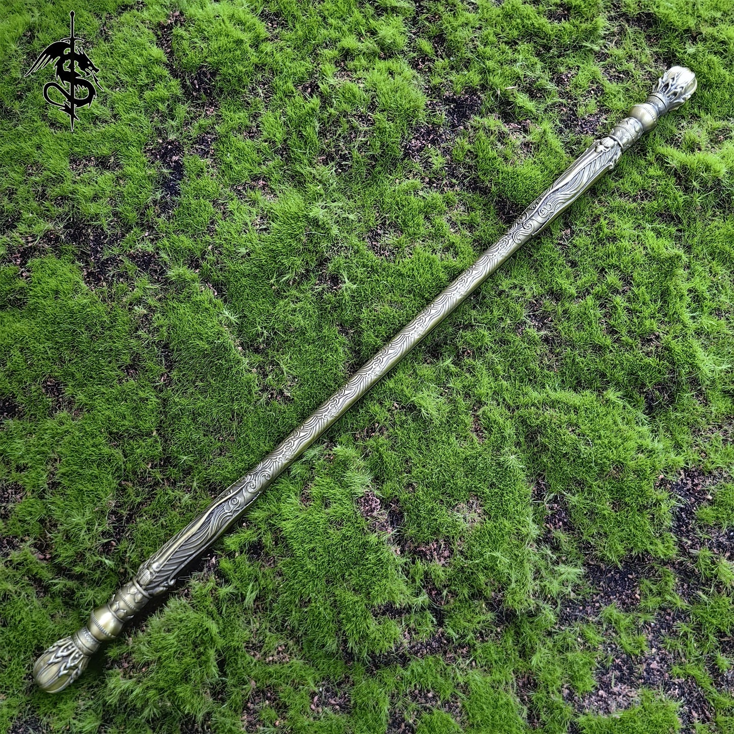 Metal Monkey King Bar 11.8" Wukong Ruyi Jingu Bang