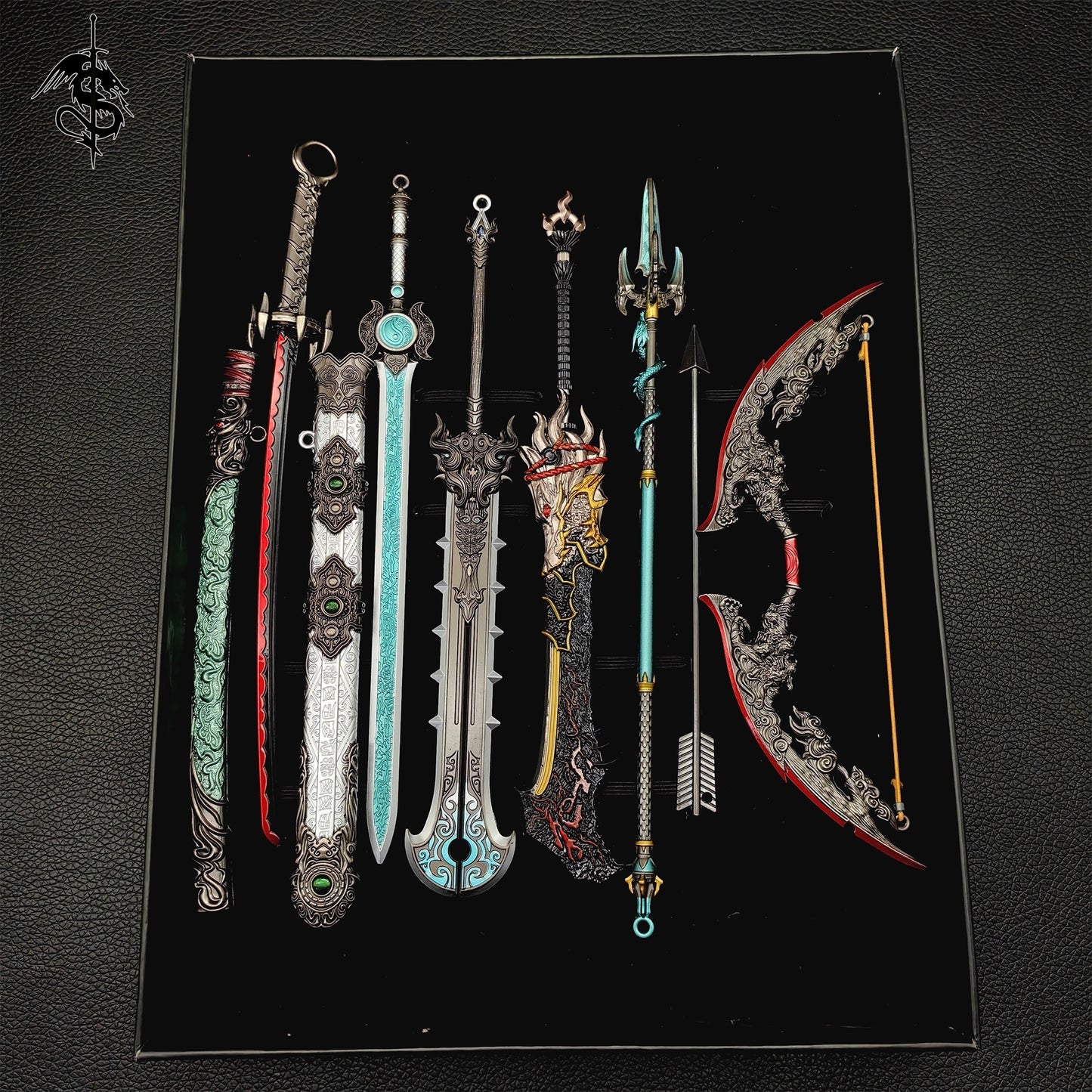 Metal Game Props Miniature 6 In 1 Gift Box
