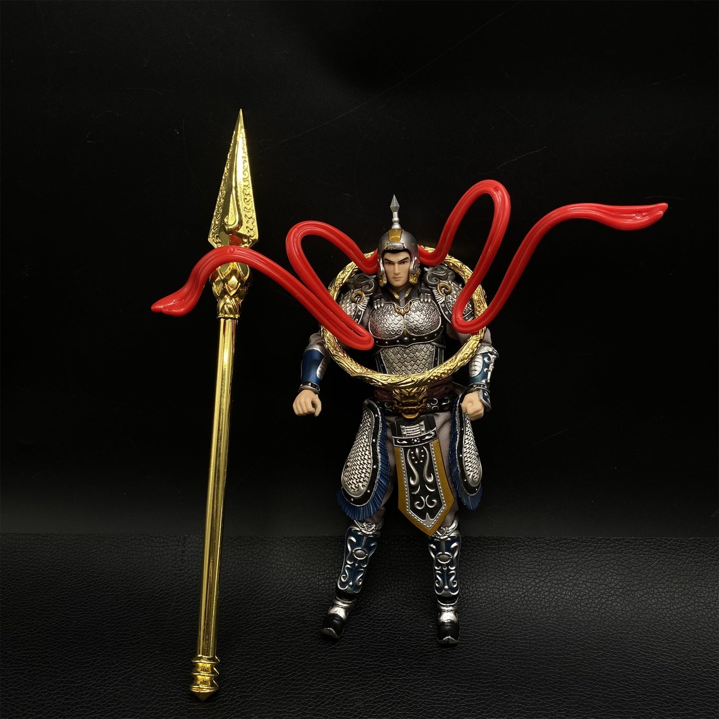 Ne Zha Fire Tipped Spear Universe Ring Red Armillary Sash Replicas 3 In 1 Pack