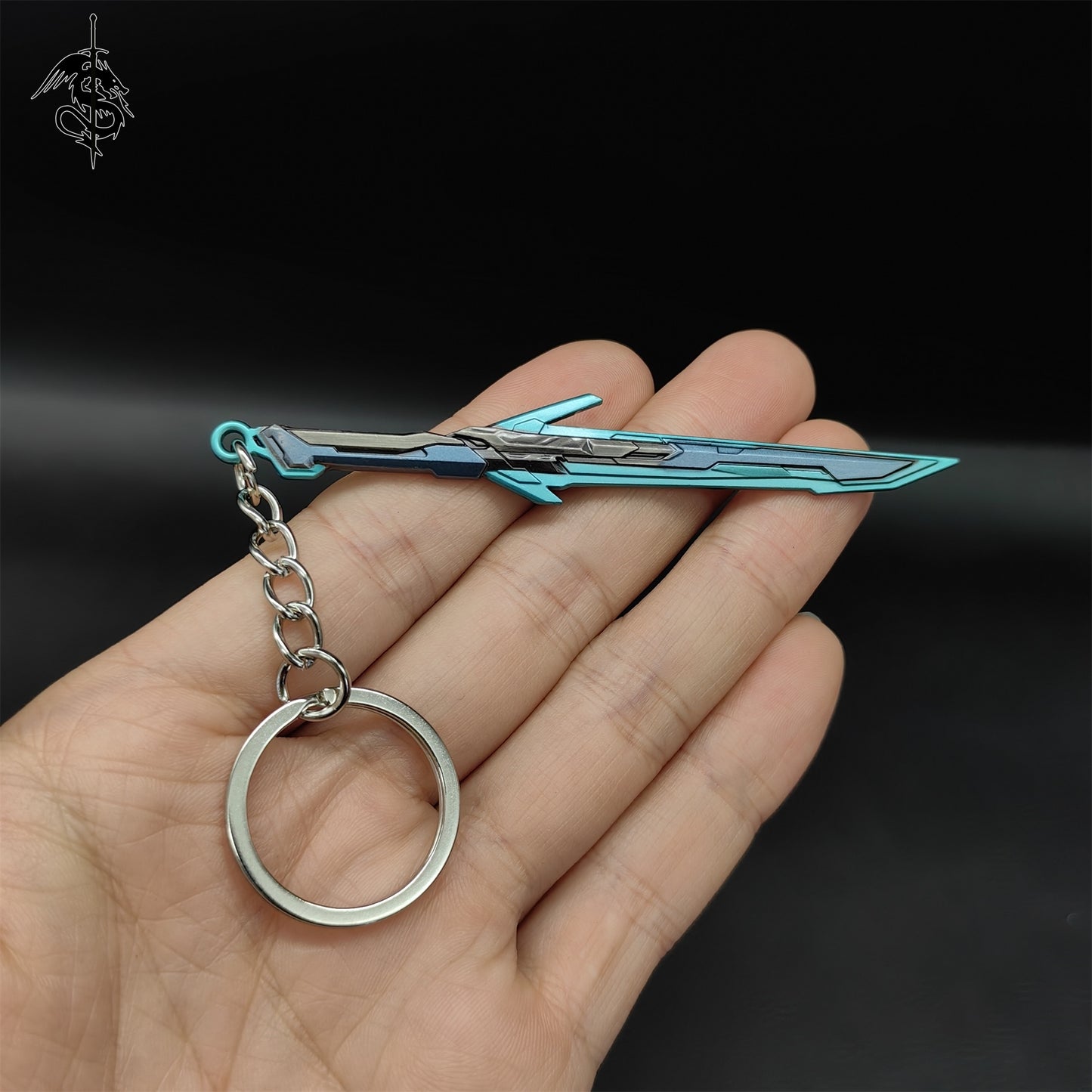 Mini Orion Sword Metal keychain