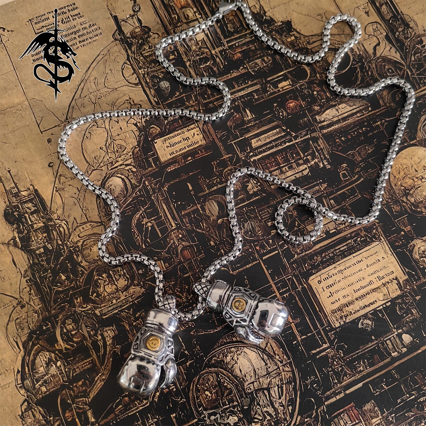 Steel Pathfinder Heirloom Necklace Jewelry Gift