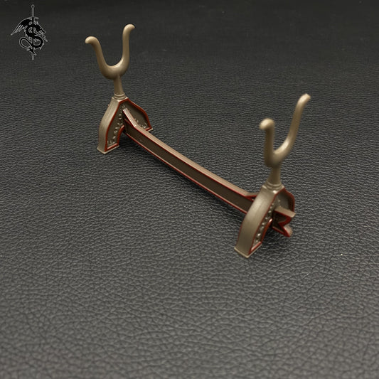 Exquisite 1-layer Weapon Stand Miniature Plastic Stand