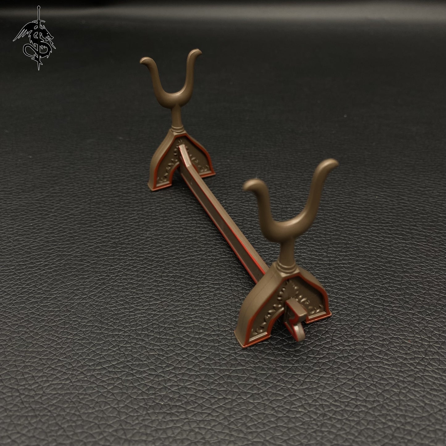 Exquisite 1-layer Weapon Stand Miniature Plastic Stand