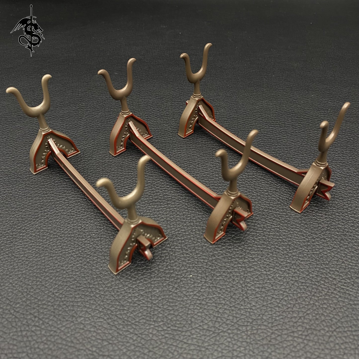 Exquisite 1-layer Weapon Stand Miniature Plastic Stand