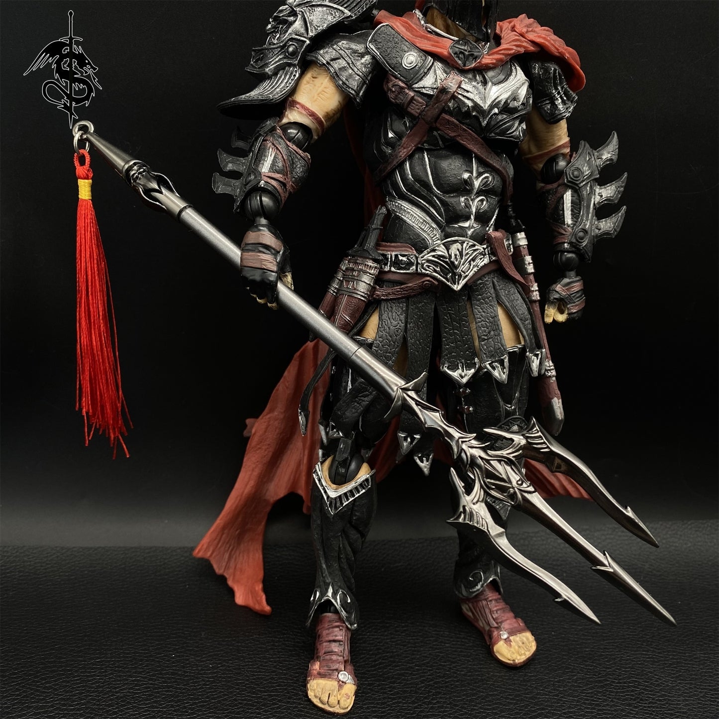 Metal Scalable Poseidon Trident Miniature