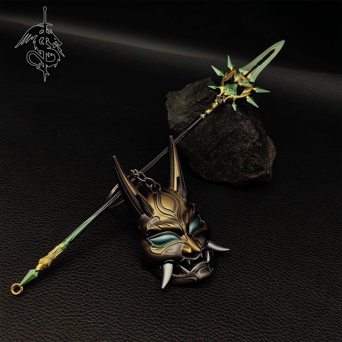 Xiao Mask Primordial Jade Winged-Spear 2 in 1 Pack