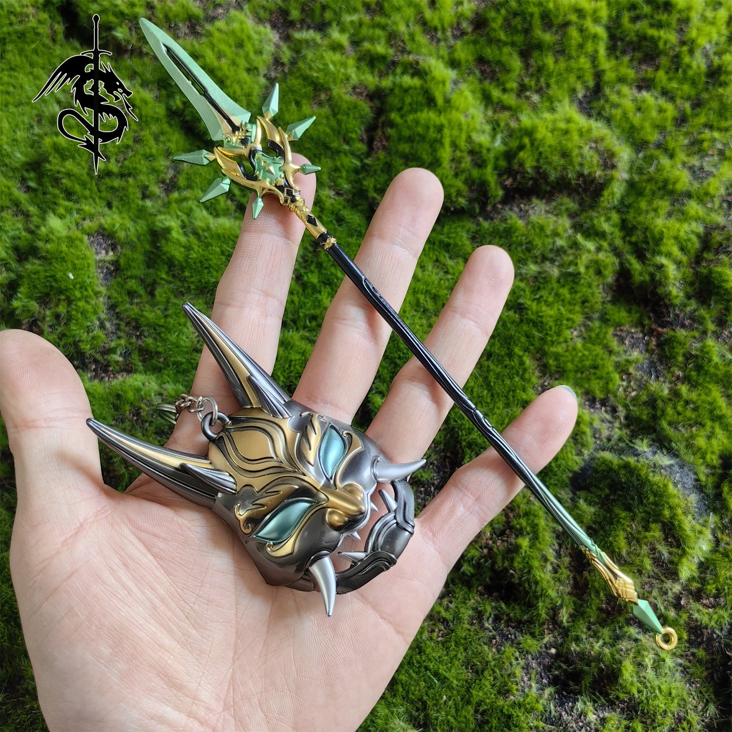 Xiao Mask Primordial Jade Winged-Spear 2 in 1 Pack