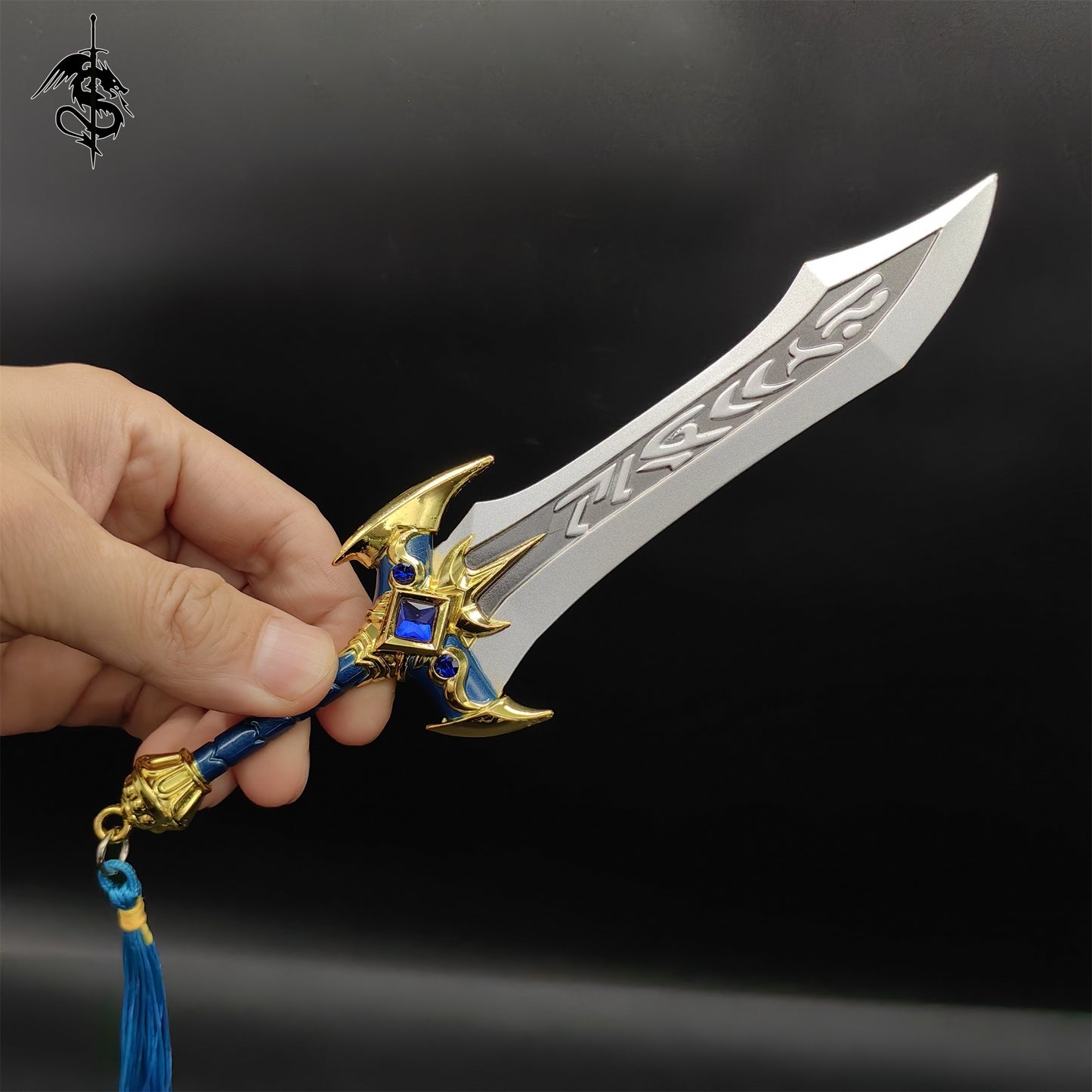 Game Prop WOW Metal Quel'Thalas Graetsword