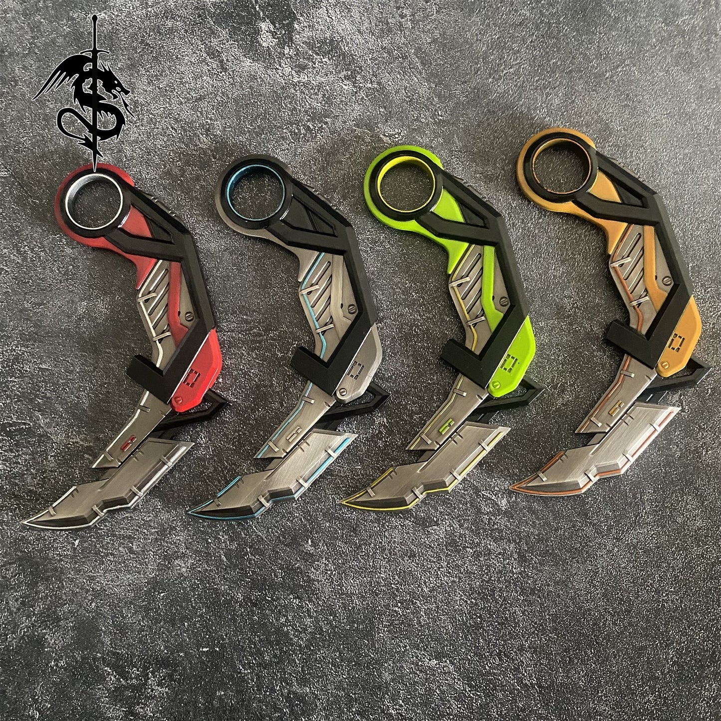 Val RGX 11z Pro 3.0 Karambit Metal Replicas 4 Options