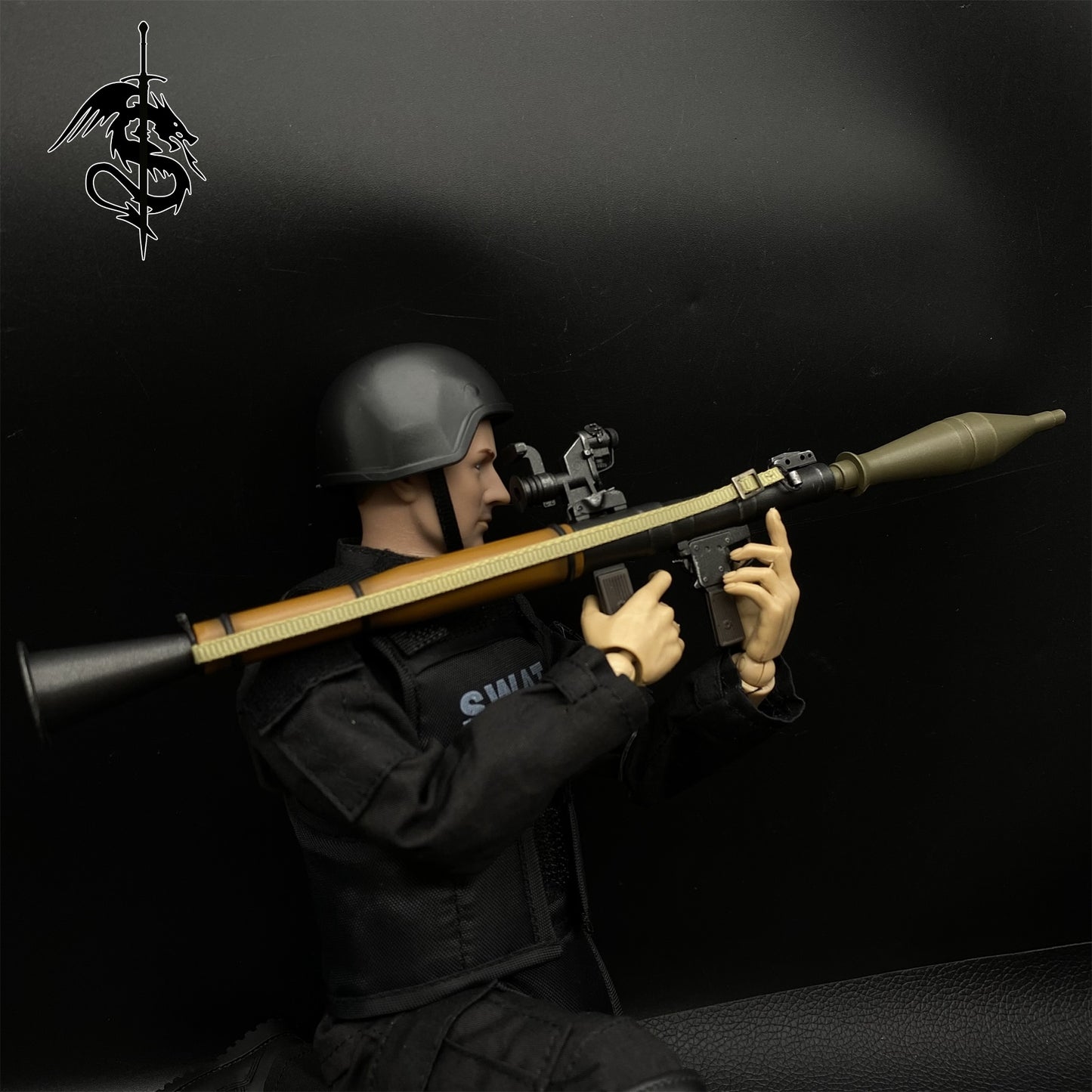 One-Sixth RPG Rocket Launcher Tiny RPG-7 Miniature