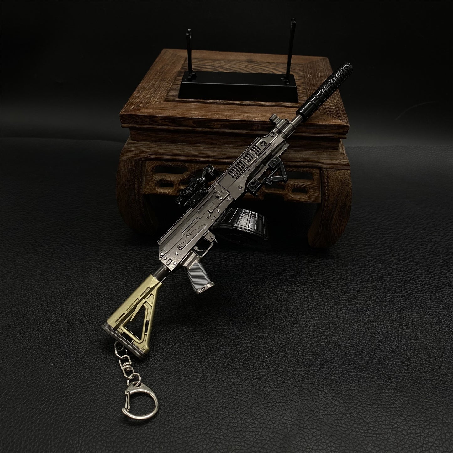 Tiny RPK16 Machine Gun Metal Replica