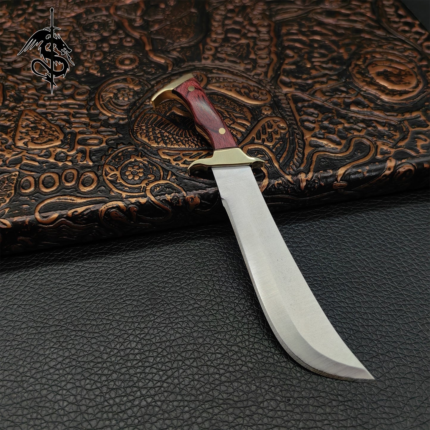 Rambo Hunting Knife EDC Out Tool Sharp Knife USA Stock