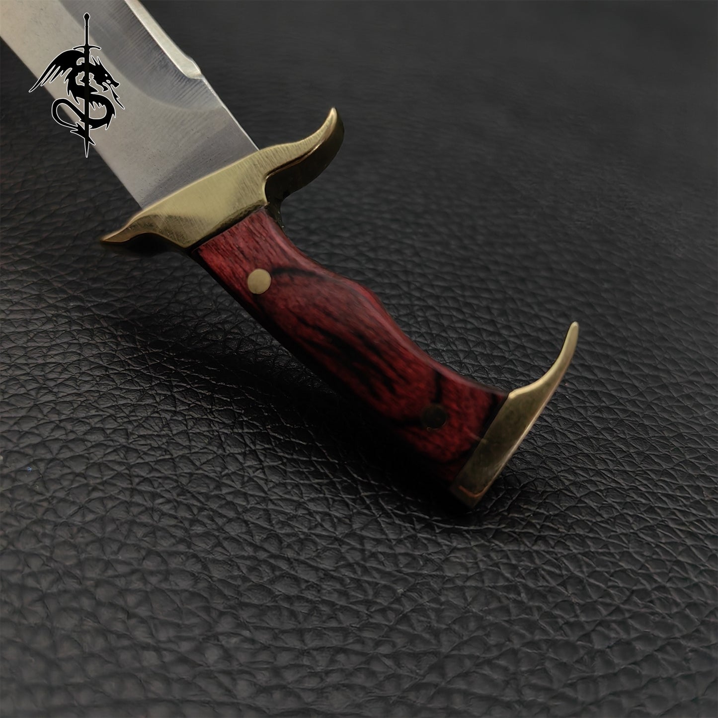Rambo Hunting Knife EDC Out Tool Sharp Knife USA Stock