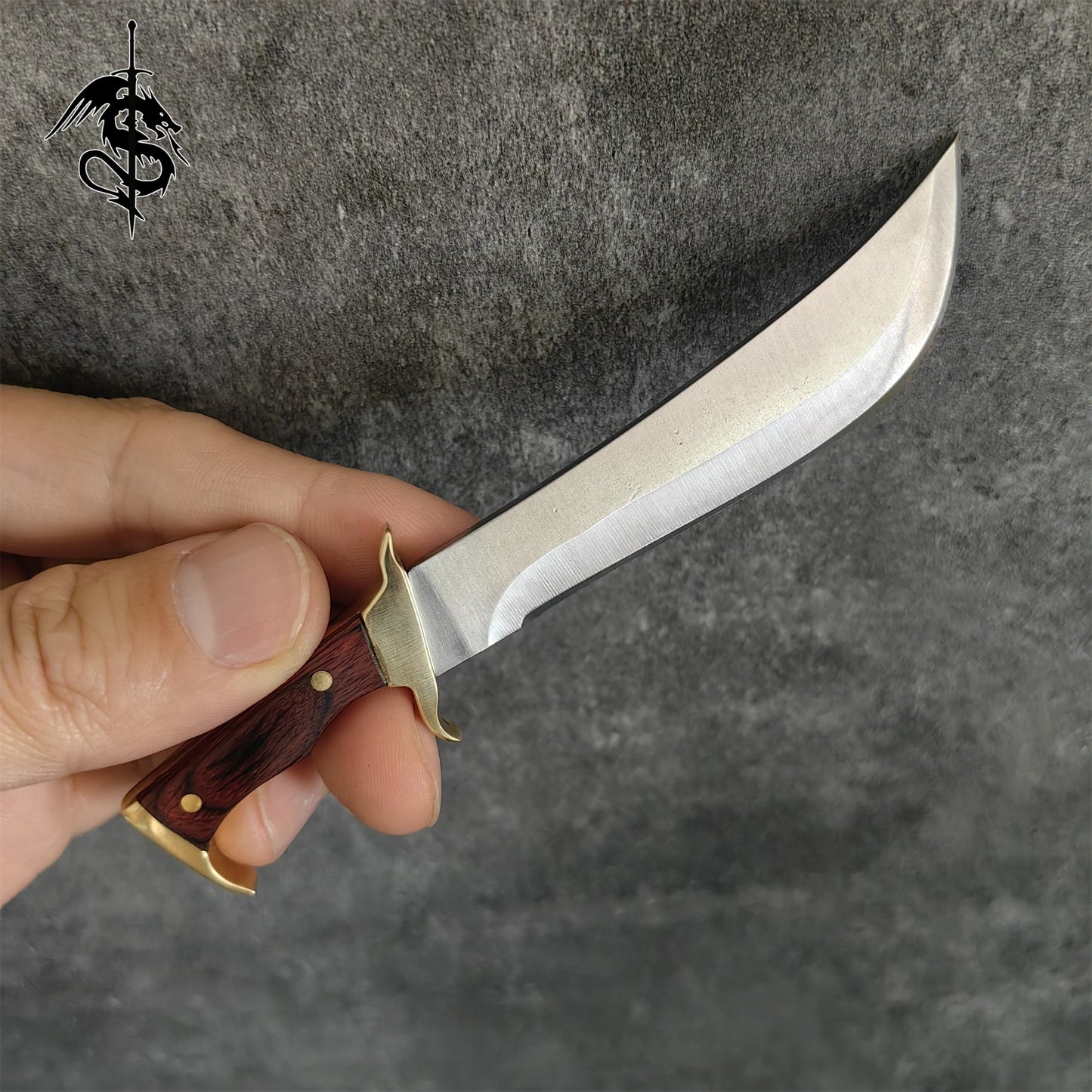 Rambo Hunting Knife EDC Out Tool Sharp Knife USA Stock
