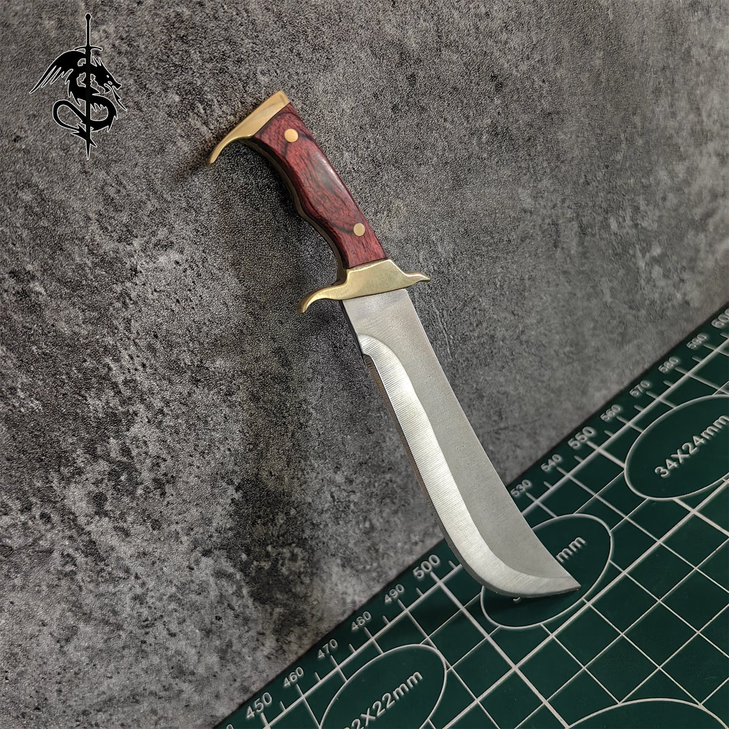 Rambo Hunting Knife EDC Out Tool Sharp Knife USA Stock