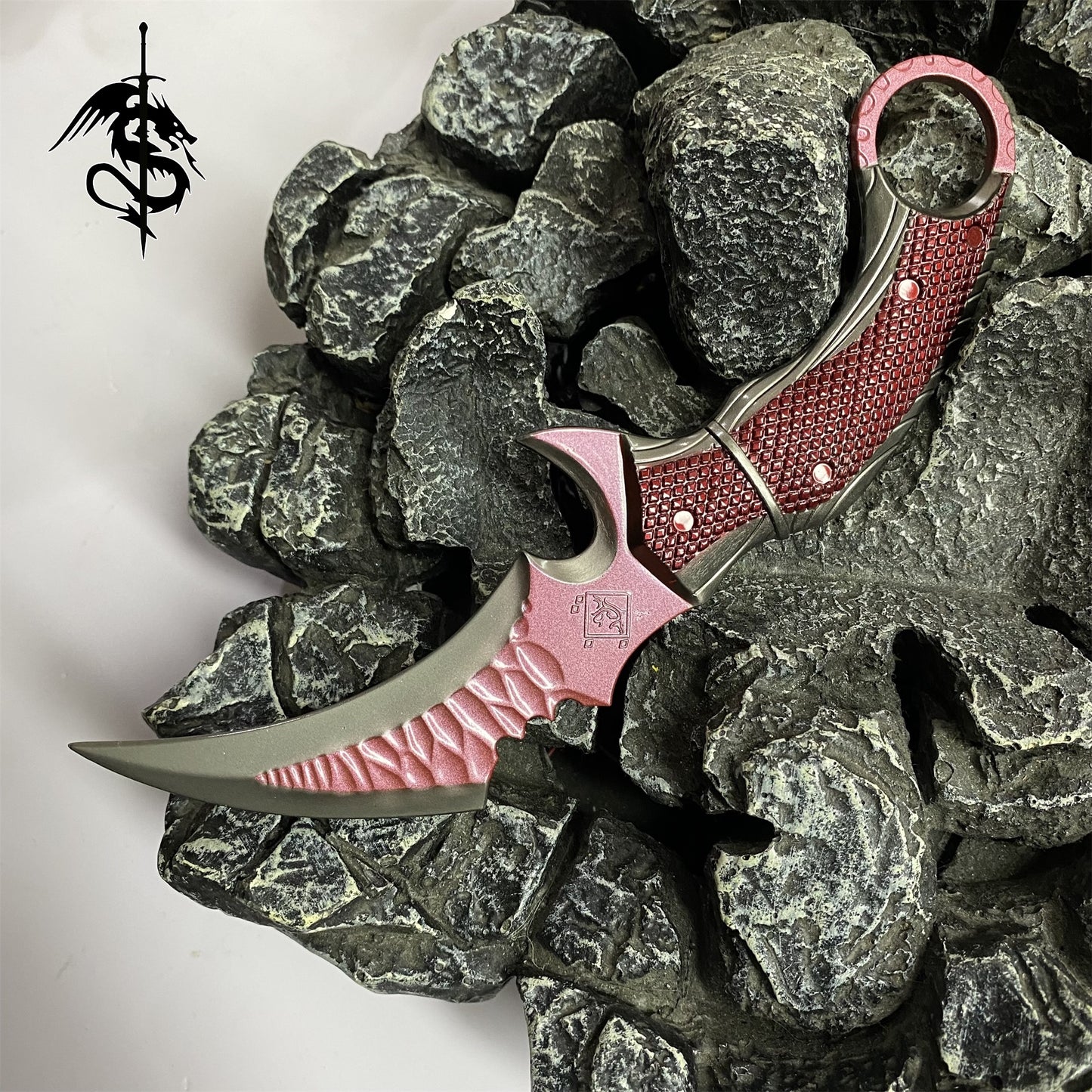Hot Game Red Owl Karambit Metal Replica