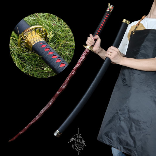ER Game Rivers of Blood Katana Metal Replica