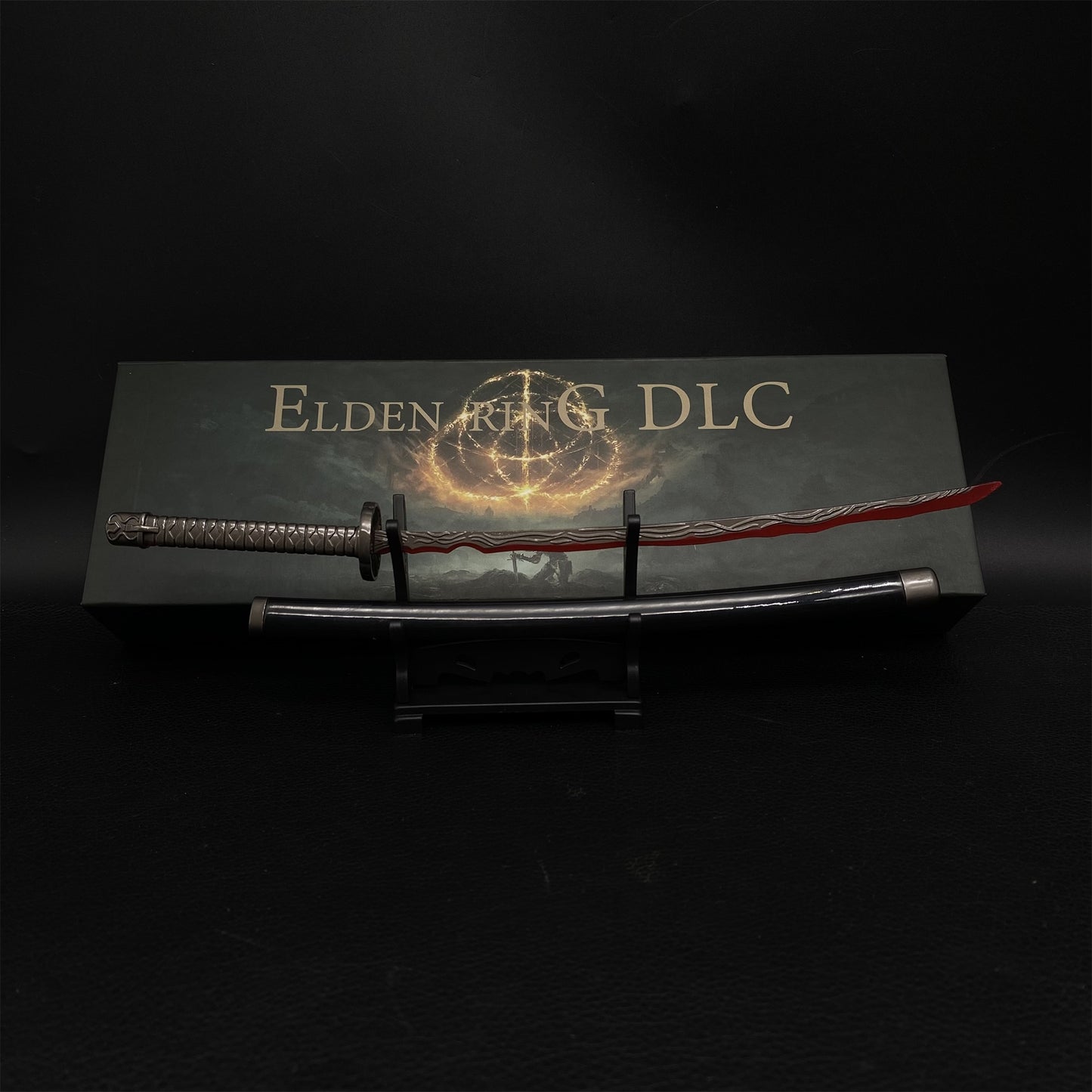 ER Rivers of Blood Katana Metal Replica Miniature With Gift Box