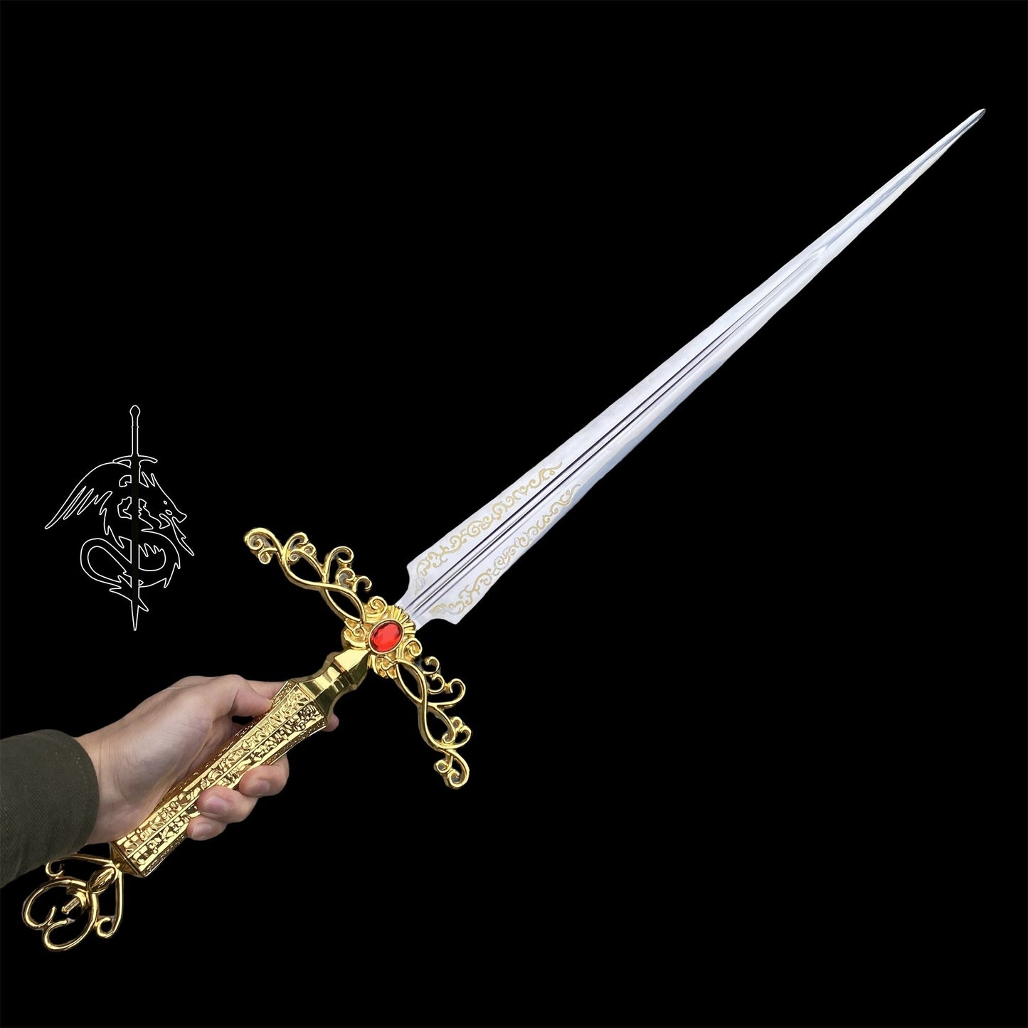 ER Game Rogier's Rapier Sword Life-Size Steel Replica