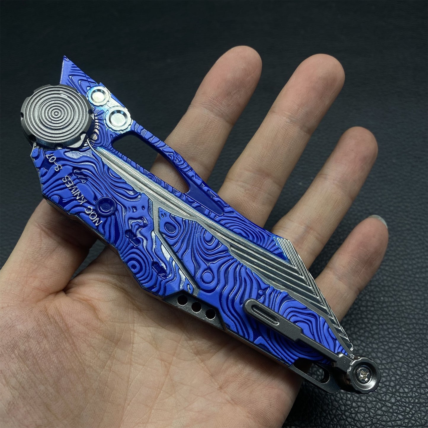 Hot Game S07 Folding Knife Metal Mini Replica