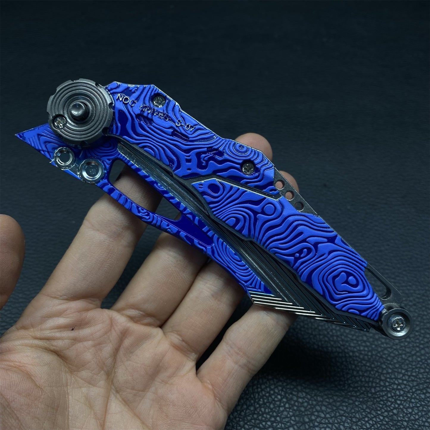 Hot Game S07 Folding Knife Metal Mini Replica