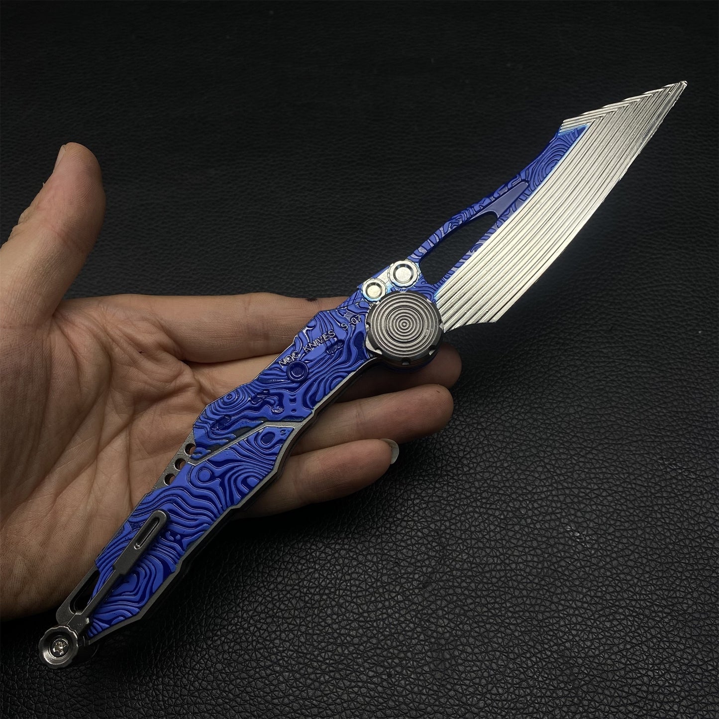 Hot Game S07 Folding Knife Metal Mini Replica